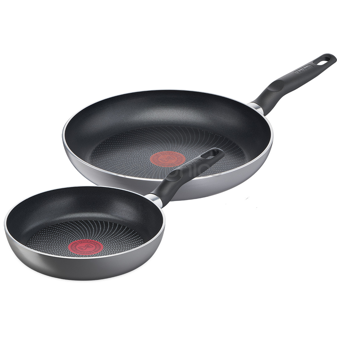 Tefal Super Start, 20/26 см, 2 предмета, серый - Комплект сковородок
