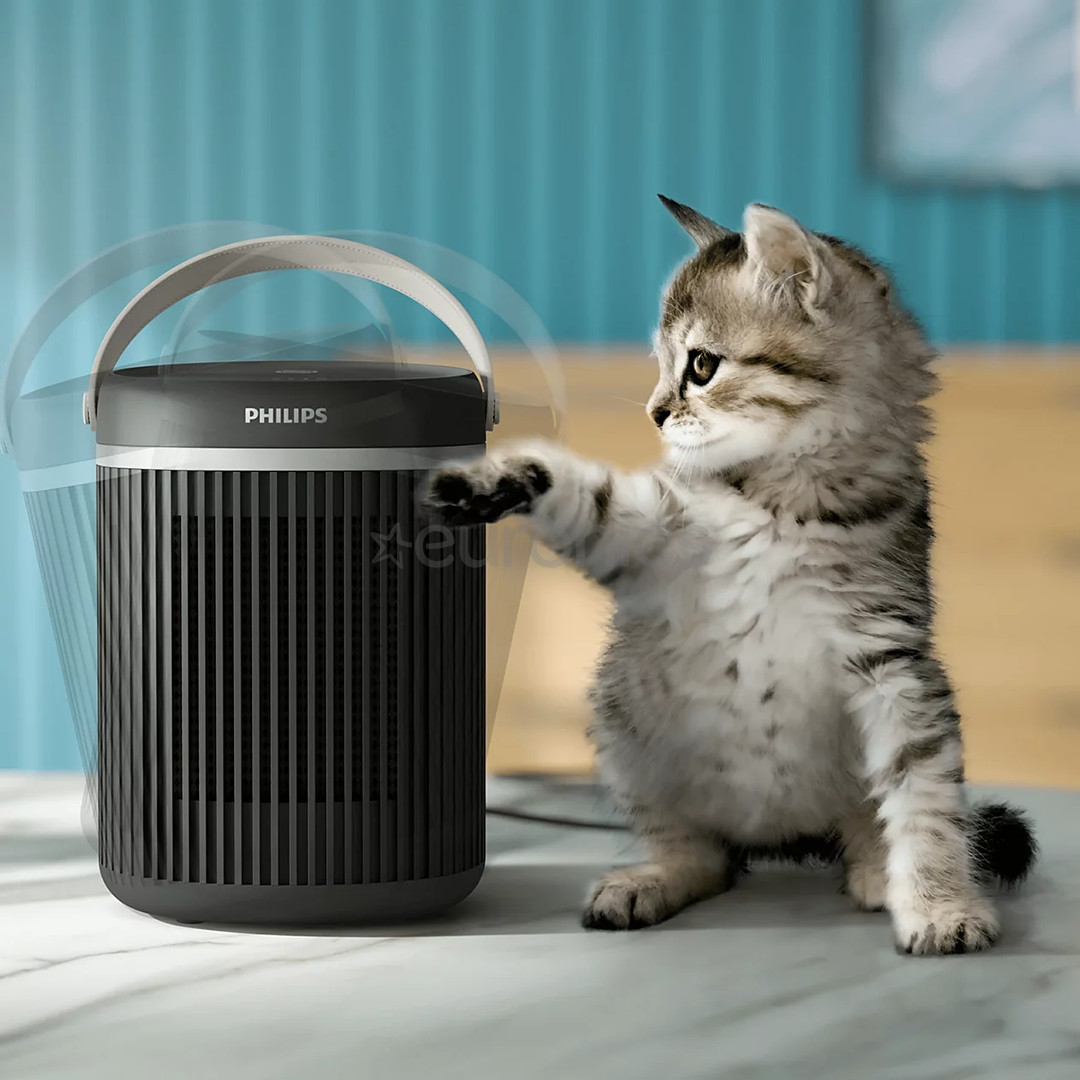 Philips 3000 Series, 2000 W, dark grey - Compact ceramic heater
