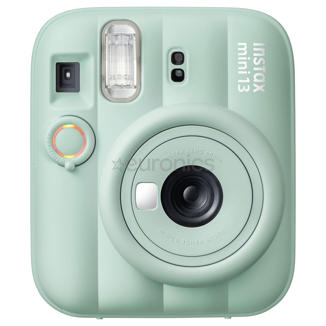 Fuji Instax Mini 13, zaļa - Momentfoto kamera