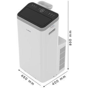 Bosch Cool 5100, 3400 W, balta - Portatīvais kondicionieris
