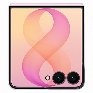 Samsung Clear Case, Galaxy Flip8, caurspīdīga - Apvalks viedtālrunim