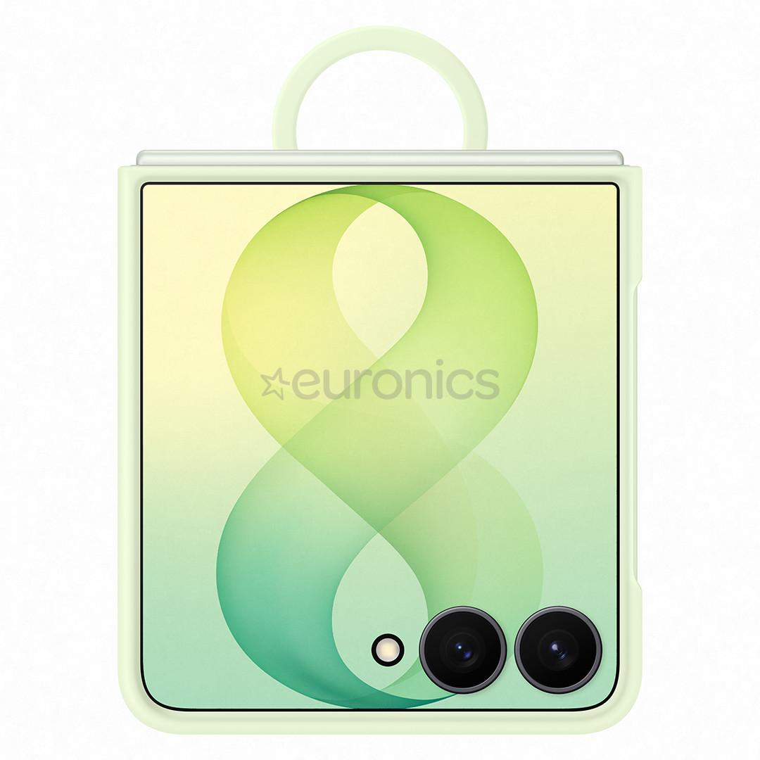 Samsung Silicone Ring Magnet Case, Galaxy Flip8, zaļa - Apvalks viedtālrunim