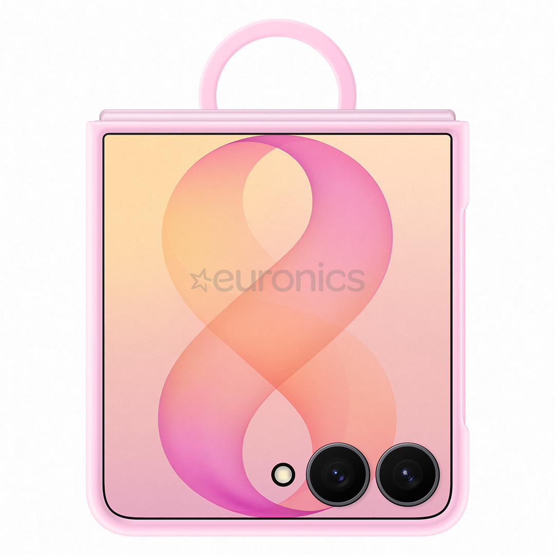 Samsung Silicone Ring Magnet Case, Galaxy Flip8, rozā - Apvalks viedtālrunim