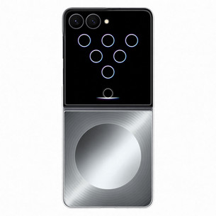 Samsung Flipsuit Case, Galaxy Flip8, sudraba - Apvalks viedtālrunim
