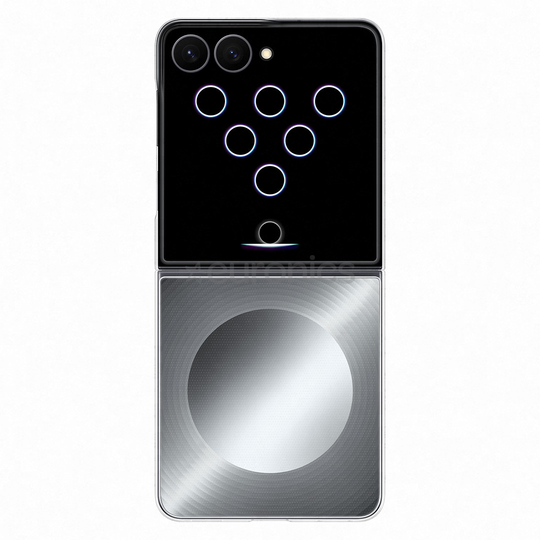 Samsung Flipsuit Case, Galaxy Flip8, sudraba - Apvalks viedtālrunim