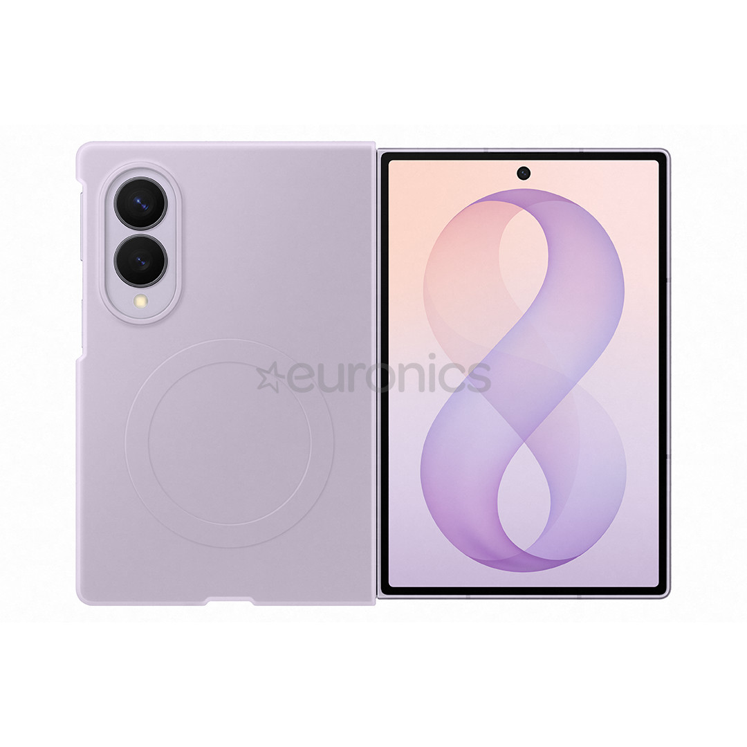 Samsung Silicone Magnet Case, Galaxy Fold8, violeta - Apvalks viedtālrunim