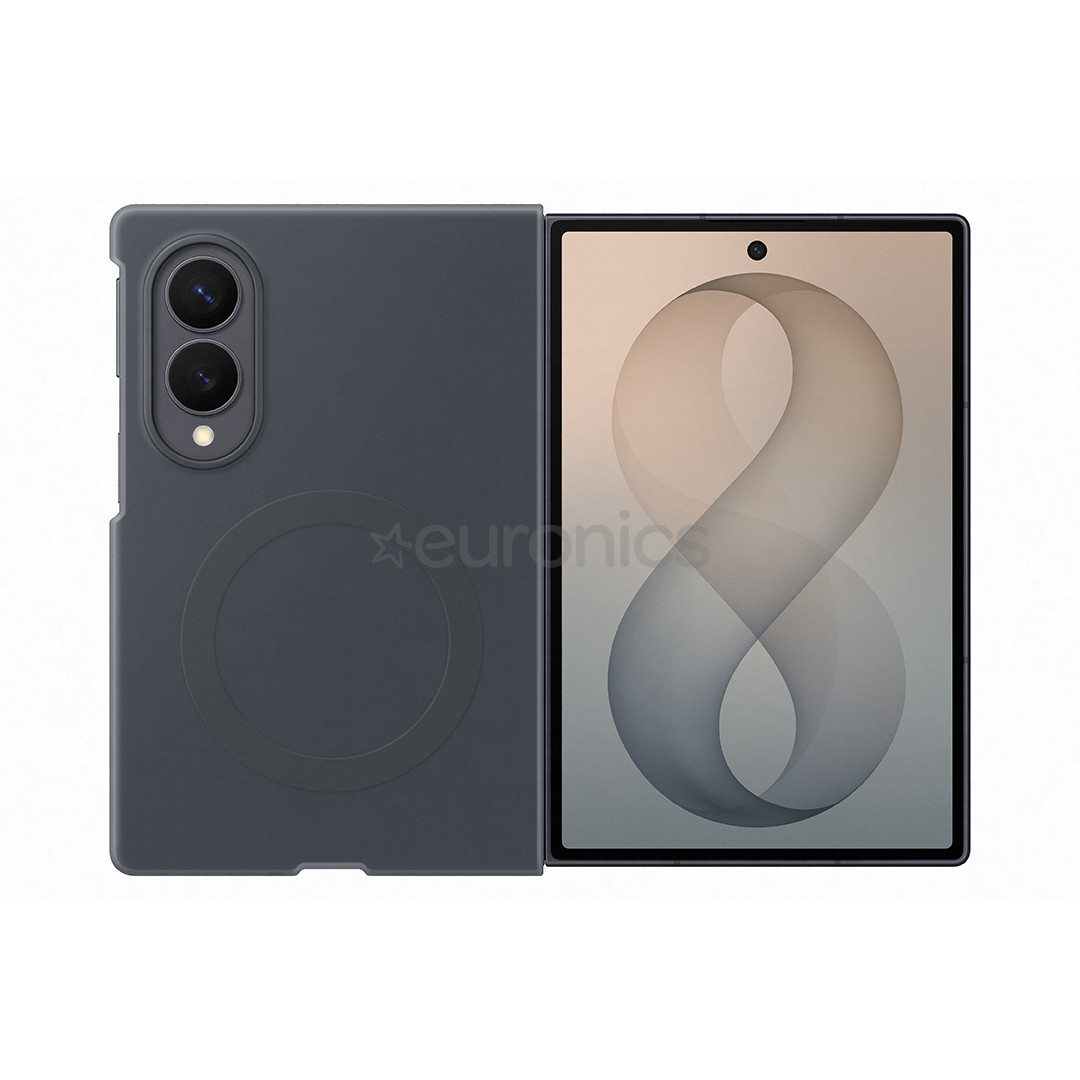 Samsung Silicone Magnet Case, Galaxy Fold8, tumši pelēka - Apvalks viedtālrunim