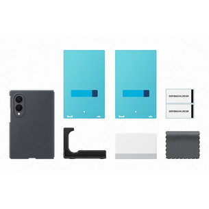 Samsung Silicone Magnet Case, Galaxy Fold8, tumši pelēka - Apvalks viedtālrunim