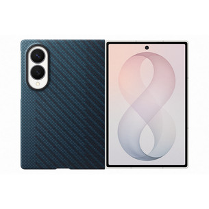 Samsung Carbon Magnet Case, Galaxy Fold8, zila - Apvalks viedtālrunim