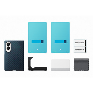 Samsung Carbon Magnet Case, Galaxy Fold8, zila - Apvalks viedtālrunim