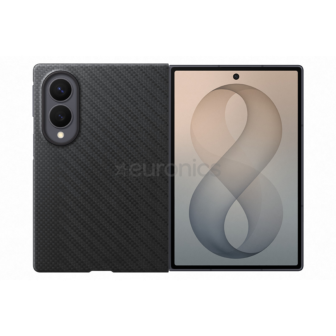 Samsung Carbon Magnet Case, Galaxy Fold8, melna - Apvalks viedtālrunim