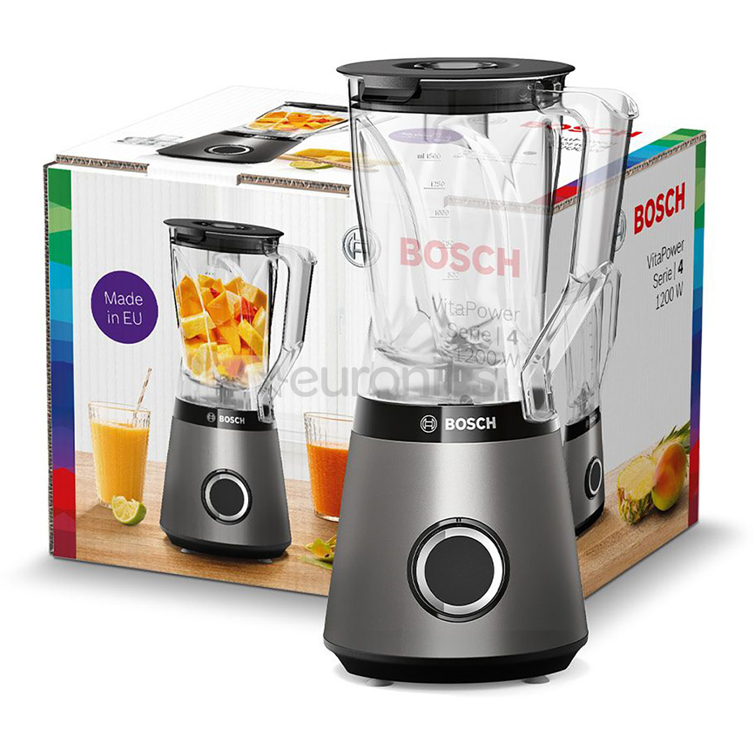 Bosch VitaPower, 1200 Вт, серебристый - Блендер