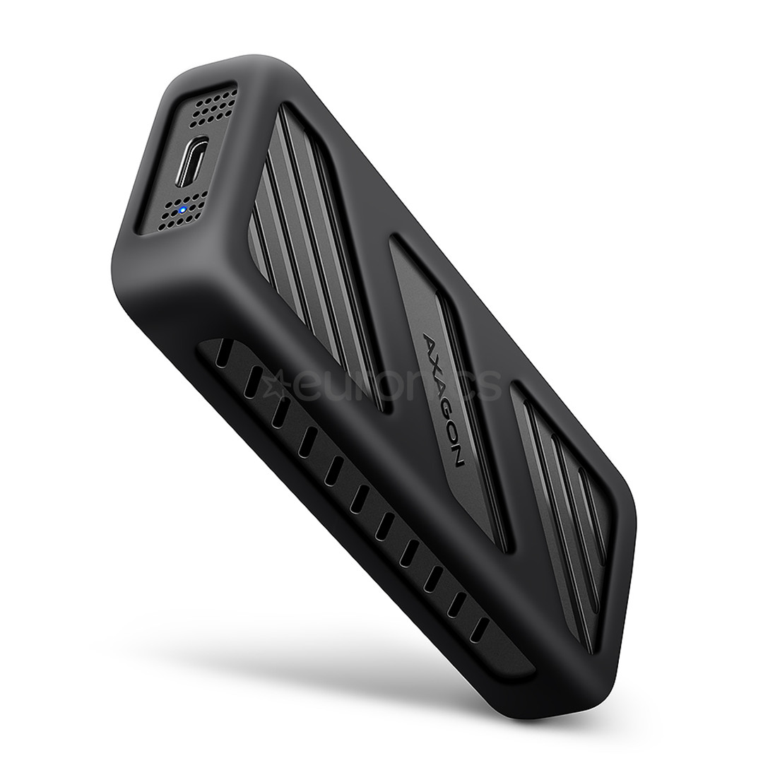 Axagon EEM2-20G, USB-C, 20Gbps, M.2 NVMe, melna - SSD diska korpuss EEM2-20G