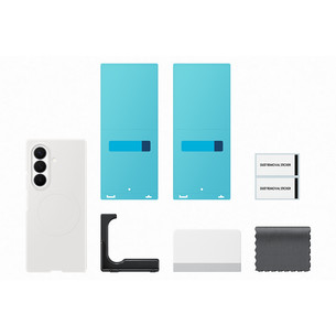 Samsung Silicone Magnet Case, Galaxy Fold8 Ultra, bēša - Apvalks viedtālrunim