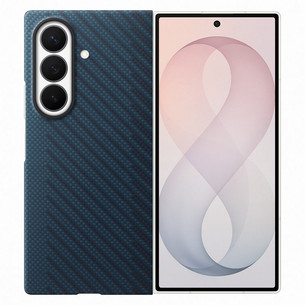 Samsung Carbon Magnet Case, Galaxy Fold8 Ultra, zila - Apvalks viedtālrunim