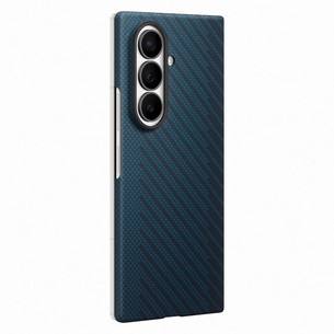 Samsung Carbon Magnet Case, Galaxy Fold8 Ultra, zila - Apvalks viedtālrunim