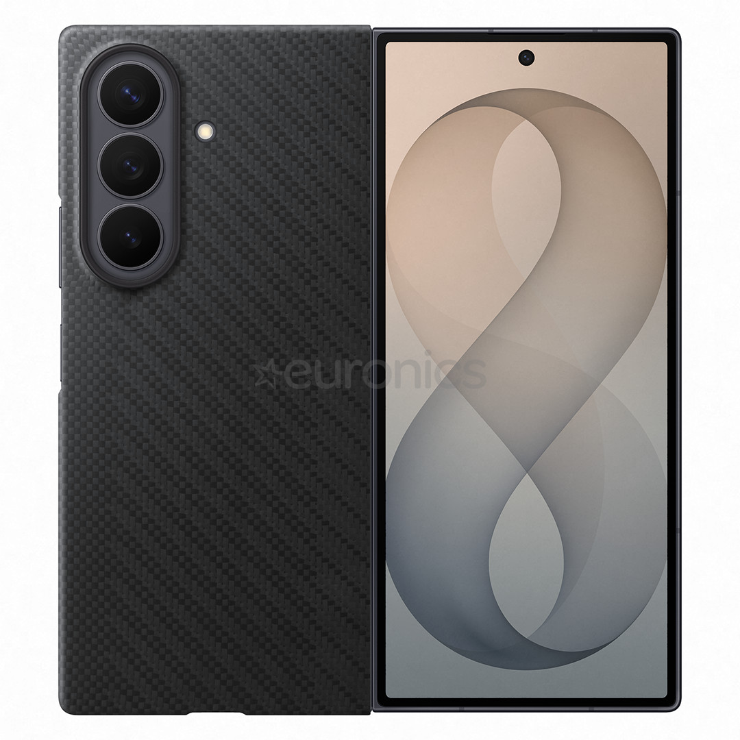Samsung Carbon Magnet Case, Galaxy Fold8 Ultra, melna - Apvalks viedtālrunim