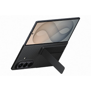 Samsung Carbon Standing Case, Galaxy Fold8 Ultra, melna - Apvalks viedtālrunim