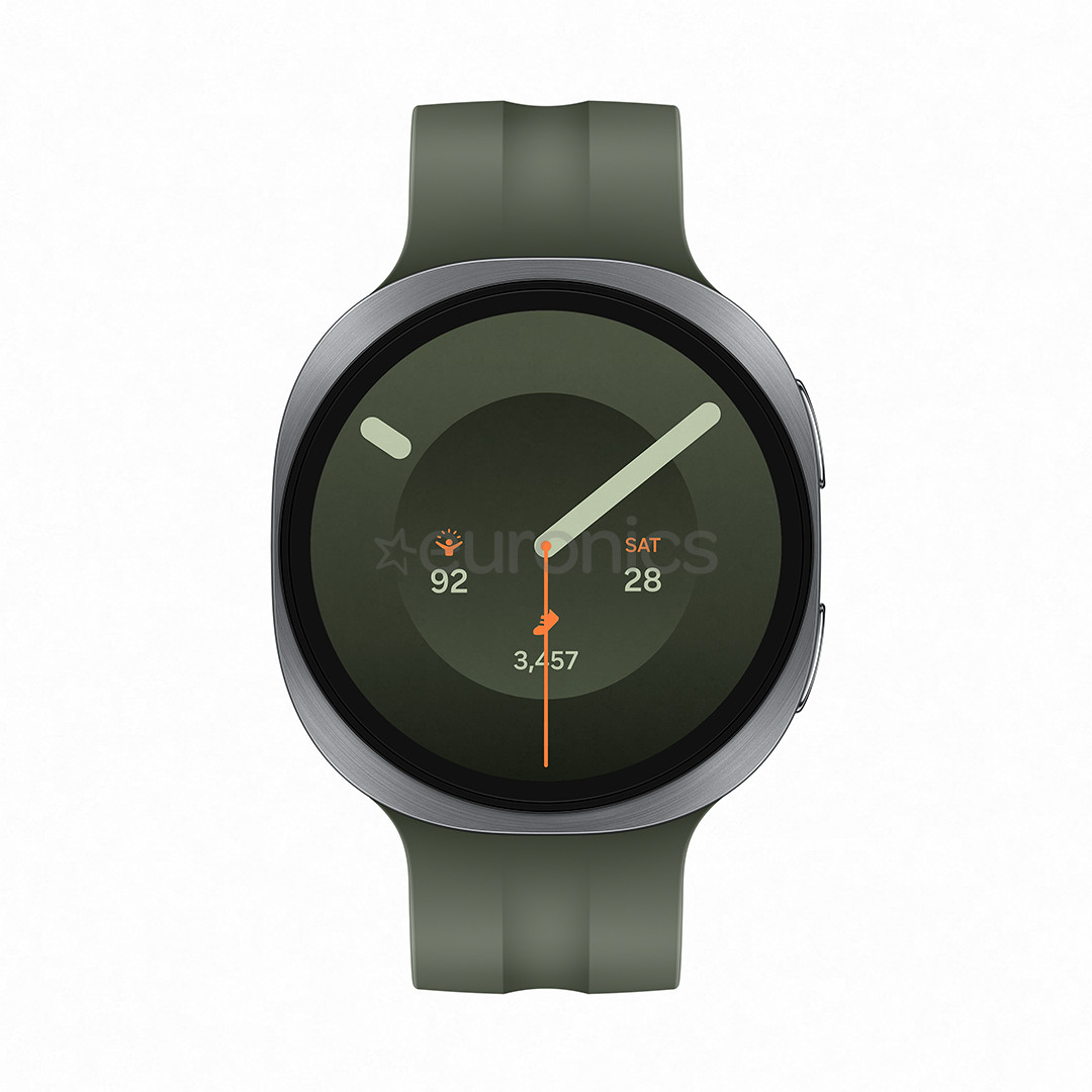 Samsung Galaxy Watch9, 44 mm, BT, sudraba/zaļa - Viedpulkstenis SM-L350NZSAEUE