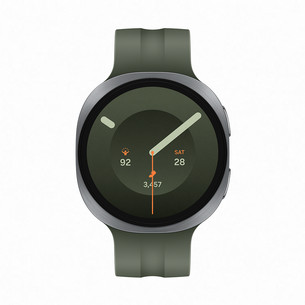 Samsung Galaxy Watch9, 44 mm, LTE, sudraba/zaļa - Viedpulkstenis