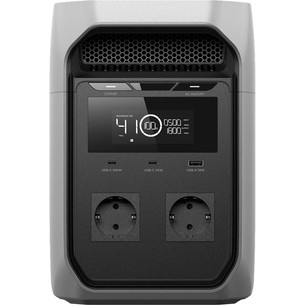 EcoFlow Delta 3 Classic, 1024 Вт·ч, 1800 Вт, серый - Аккумуляторная станция