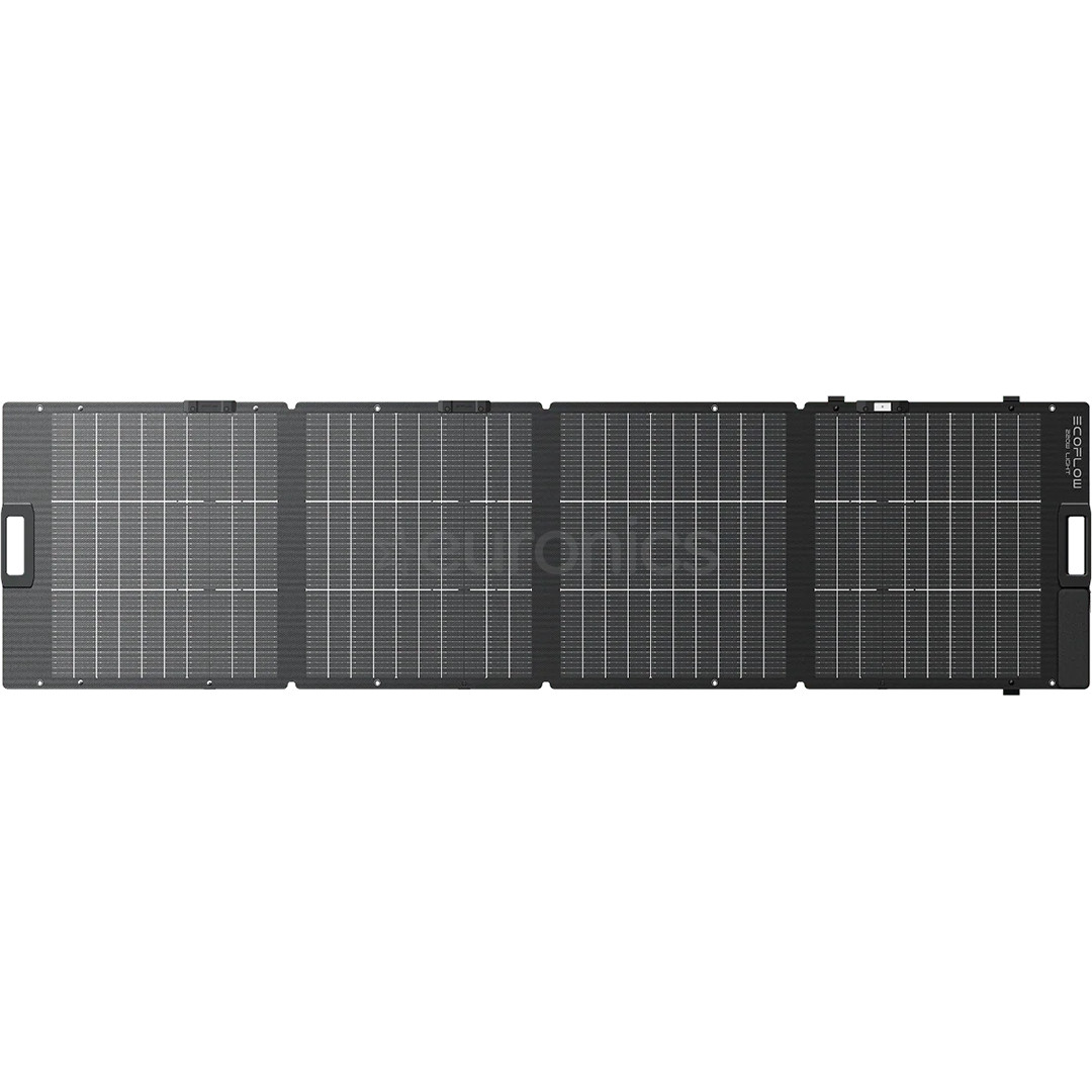 EcoFlow Solar Panel, 220 W, black - Portable solar panel