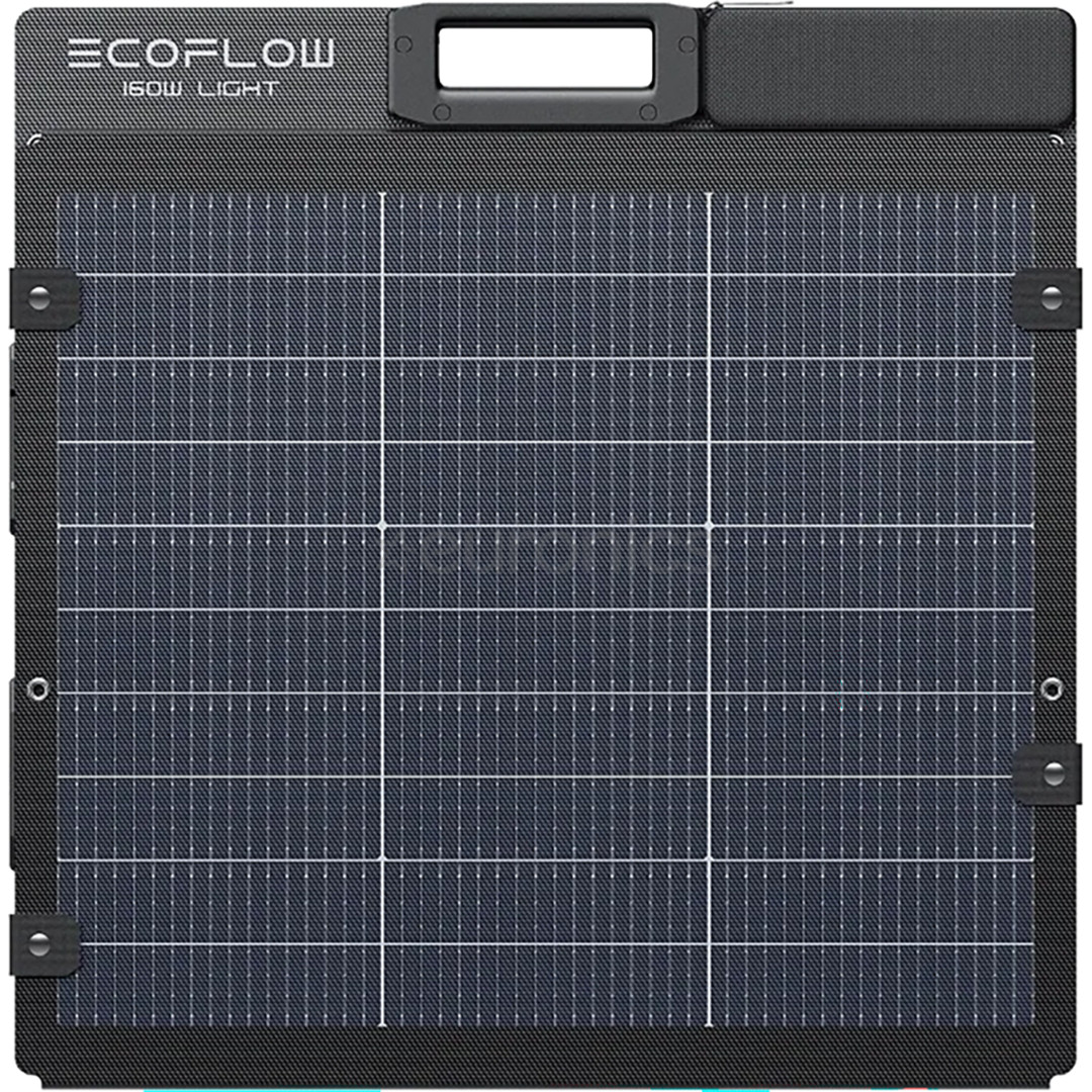EcoFlow Solar Panel, 160 W, black - Portable solar panel