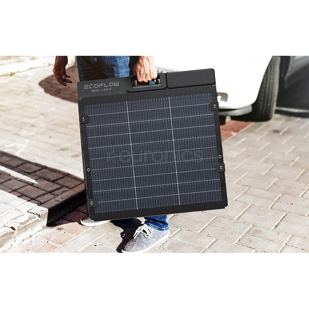 EcoFlow Solar Panel, 160 W, black - Portable solar panel