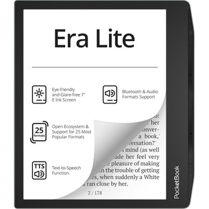 PocketBook Era Lite, 7'', 16 GB, melna/zaļa - E-grāmata PB710-9-WW