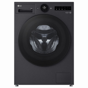 LG TurboWash 360˚, 11 kg, depth 55 cm, 1400 rpm, matte black - Front load washing machine