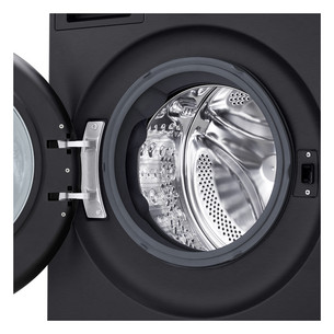 LG TurboWash 360˚, 11 kg, depth 55 cm, 1400 rpm, matte black - Front load washing machine