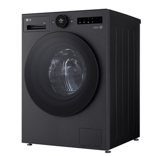 LG TurboWash 360˚, 11 kg, depth 55 cm, 1400 rpm, matte black - Front load washing machine
