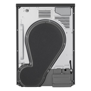 LG, Heat pump, 10 kg, depth 66 cm, matte black - Clothes dryer