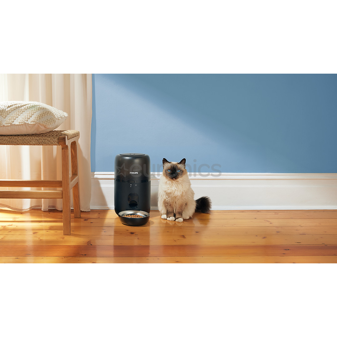 Philips 3000 Series, melna - Viedā mājdzīvnieku barotava