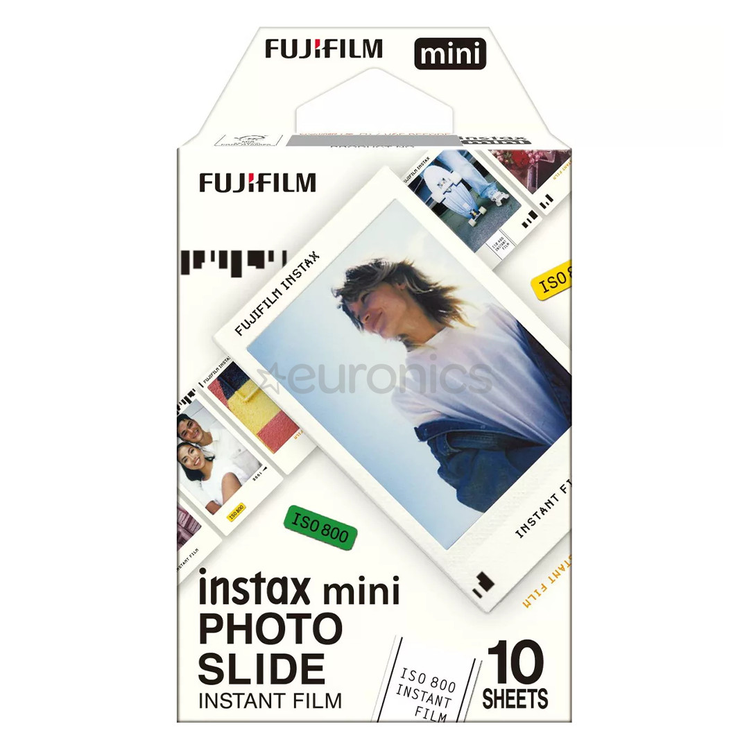 Fujifilm Instax Mini Photo Slide Instant Film, 10 gab. - Fotopapīrs