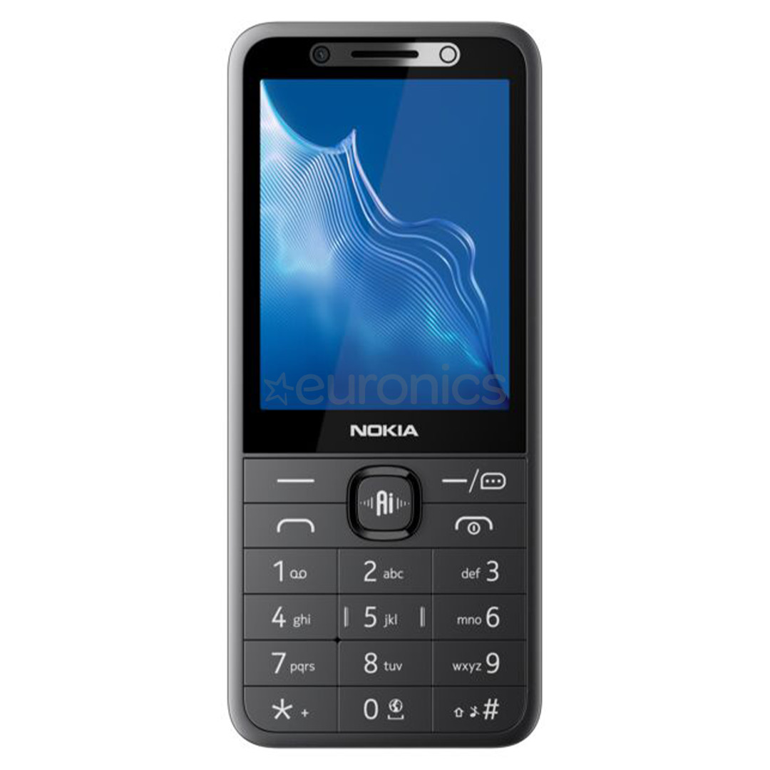 Nokia 235 4G 2nd Edition, Dual SIM, black - Mobile phone