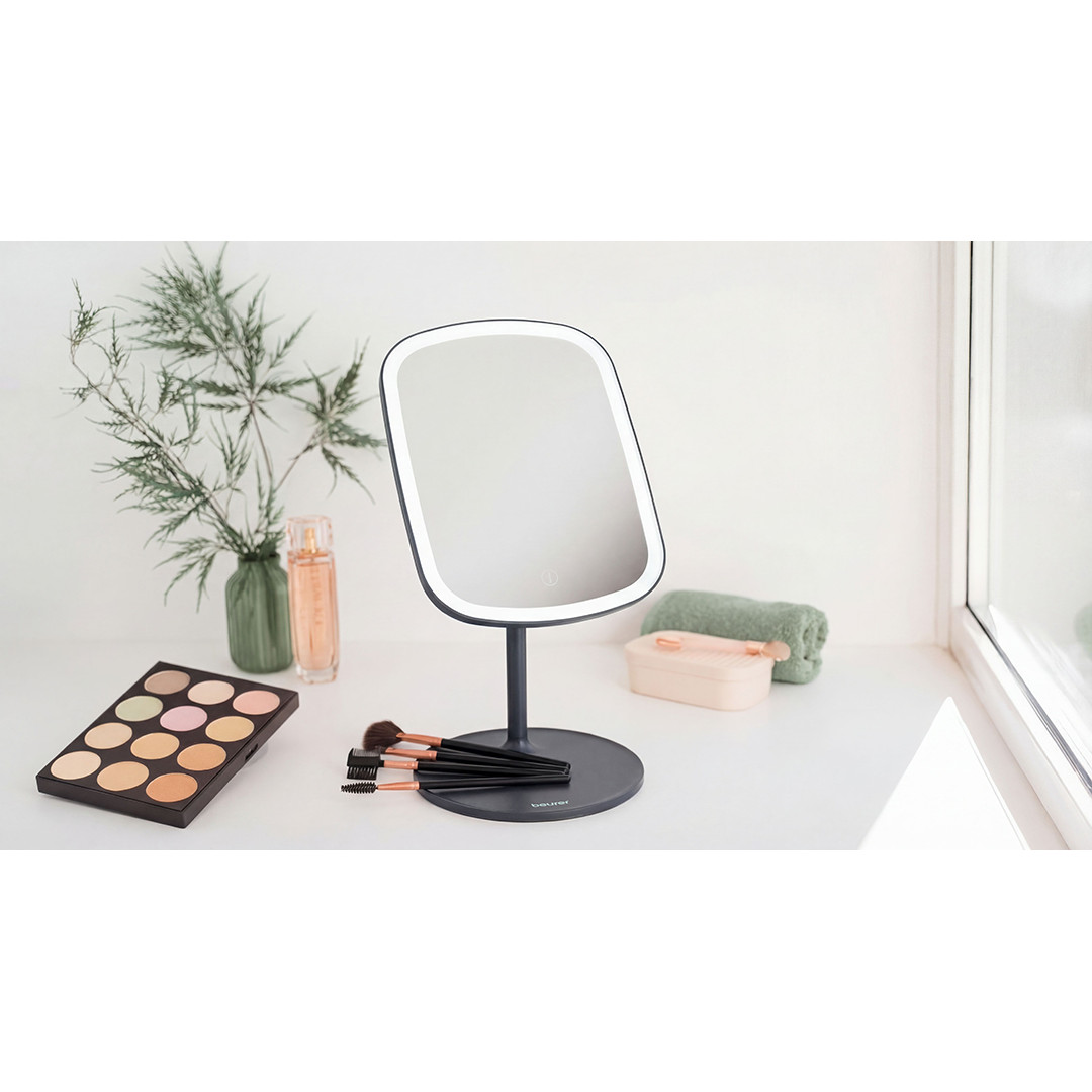 Beurer Limited Edition 2026, dark grey - Illuminated cosmetics mirror