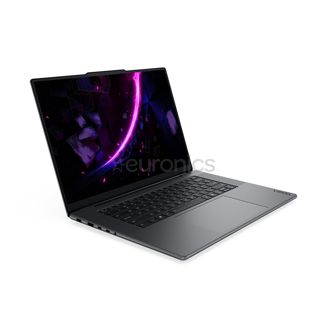 Lenovo Yoga Pro 9i Aura Edition, 16'', 3.2K, Tandem OLED, Ultra 9, 64 GB, 1 TB, RTX 5070, ENG, tumši pelēka - Portatīvais dators
