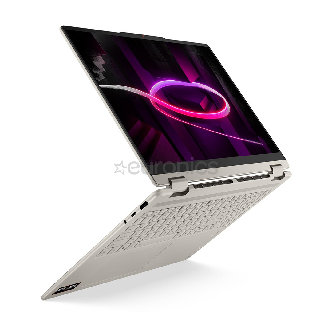 Lenovo Yoga 7 2-in-1 Gen 11, 16'', WUXGA, OLED, Ryzen AI 7, 16 GB, 512 GB, ENG, bēša - Portatīvais dators