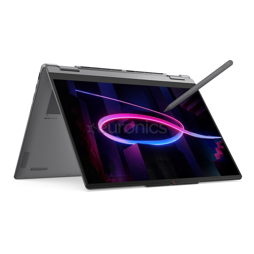 Lenovo Yoga 7i 2-in-1 Aura Edition Gen 11, 14'', WUXGA, OLED, Ultra 5, 16 GB, 512 GB, ENG, pelēka - Portatīvais dators