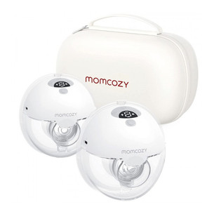Momcozy M5 Wearable, double, white - Breast pump M5DUO