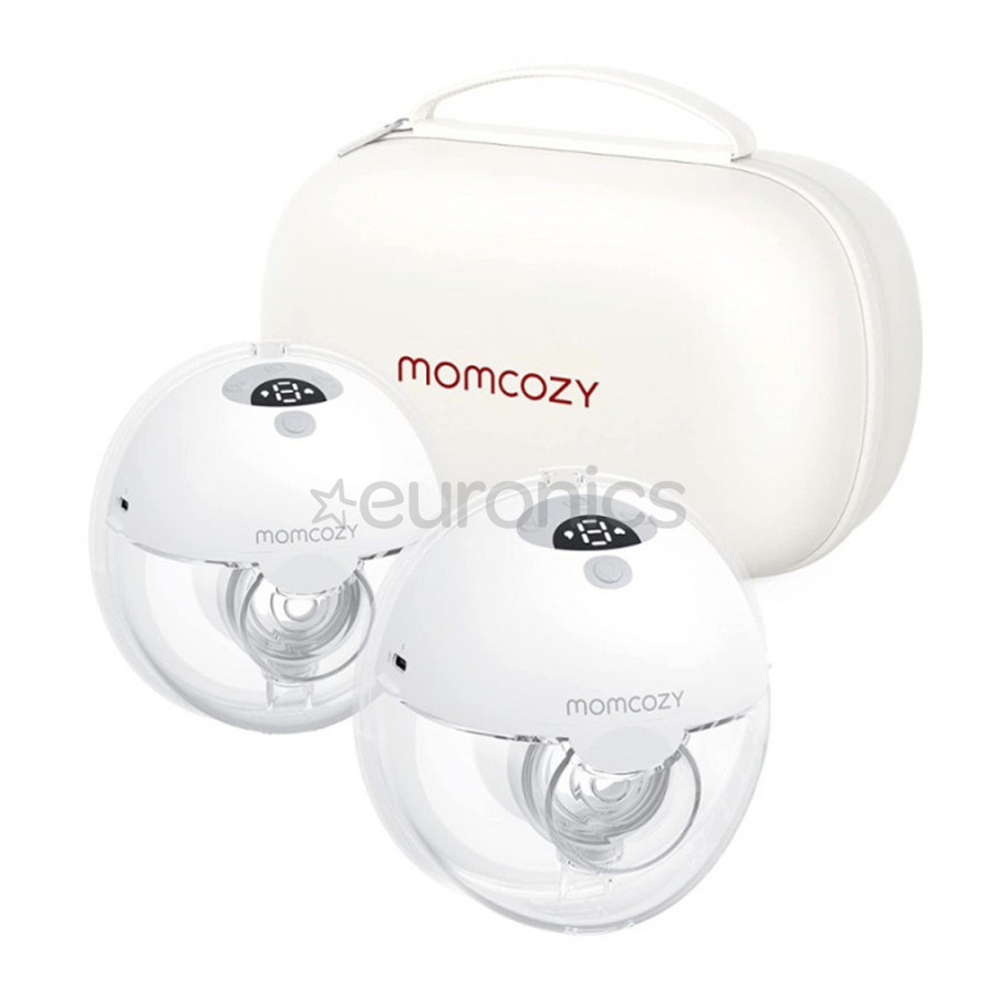 Momcozy M5 Wearable, double, white - Breast pump