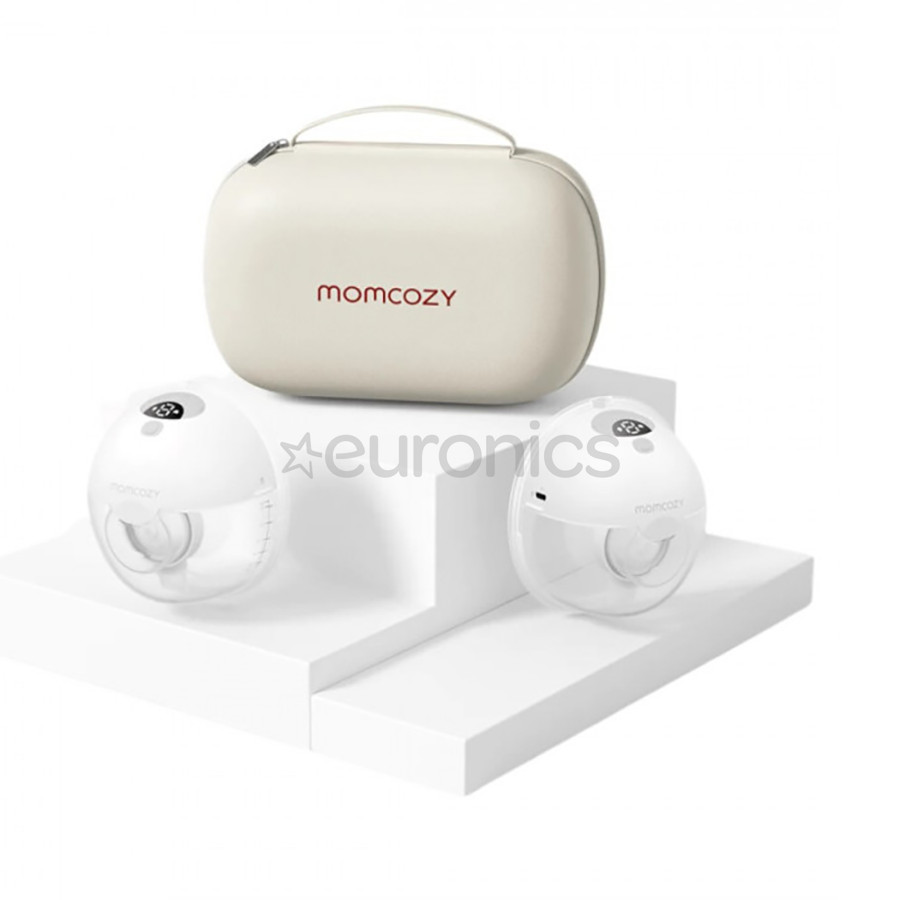 Momcozy M5 Wearable, double, white - Breast pump