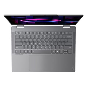 Lenovo Yoga 7i 2-in-1 Aura Edition Gen 11, 14'', WUXGA, OLED, Ultra 7, 16 GB, 512 GB, ENG, pelēka - Portatīvais dators