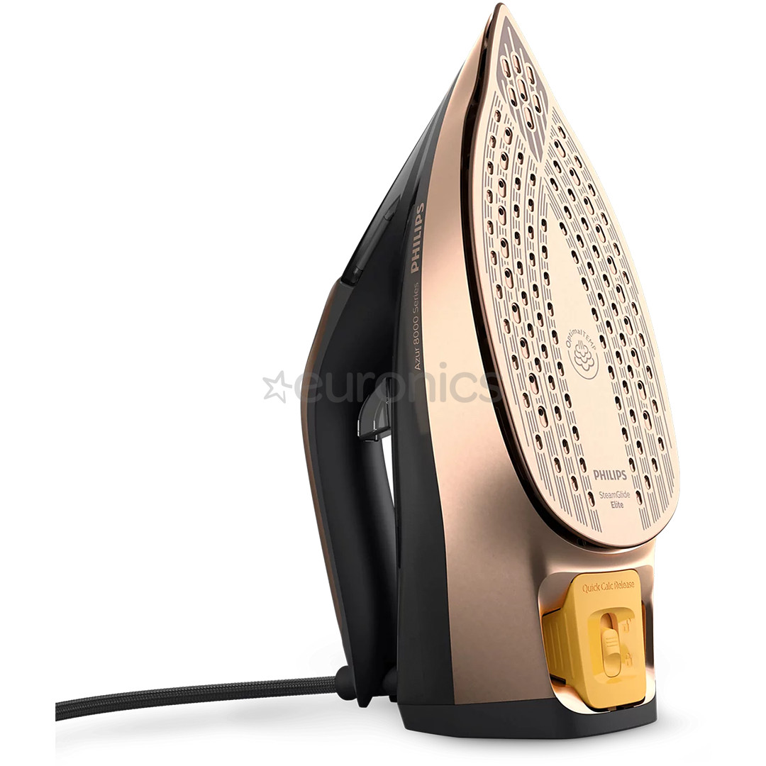 Philips Azur 8000, 3000 W, melna - Tvaika gludeklis