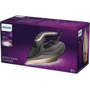 Philips Azur 8000, 3000 W, melna - Tvaika gludeklis