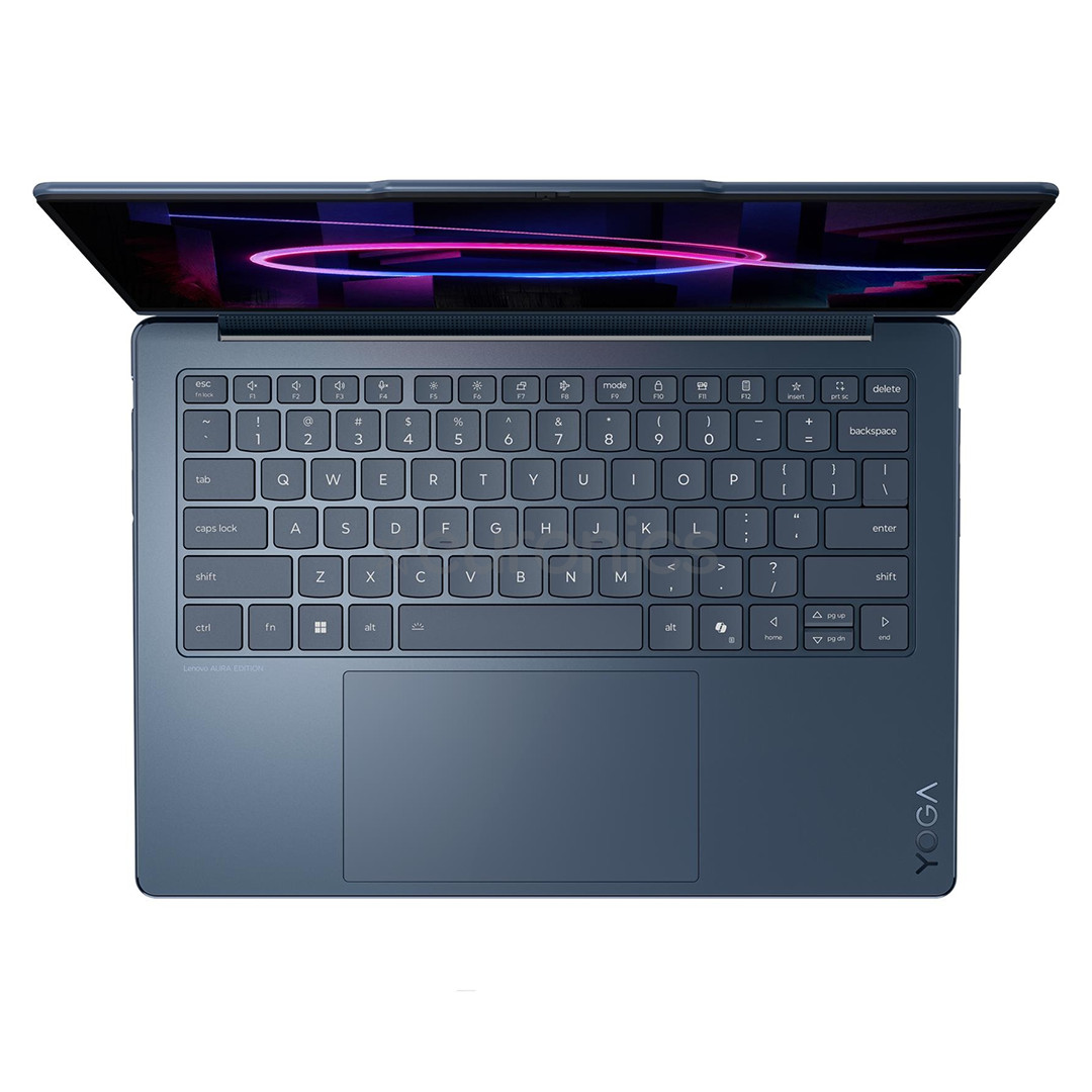 Lenovo Yoga 9i 2-in-1 Aura Edition Gen 11, 14'', 2.8K, OLED, 120 Hz, Ultra 7, 32 GB, 1 TB, ENG, zila - Portatīvais dators