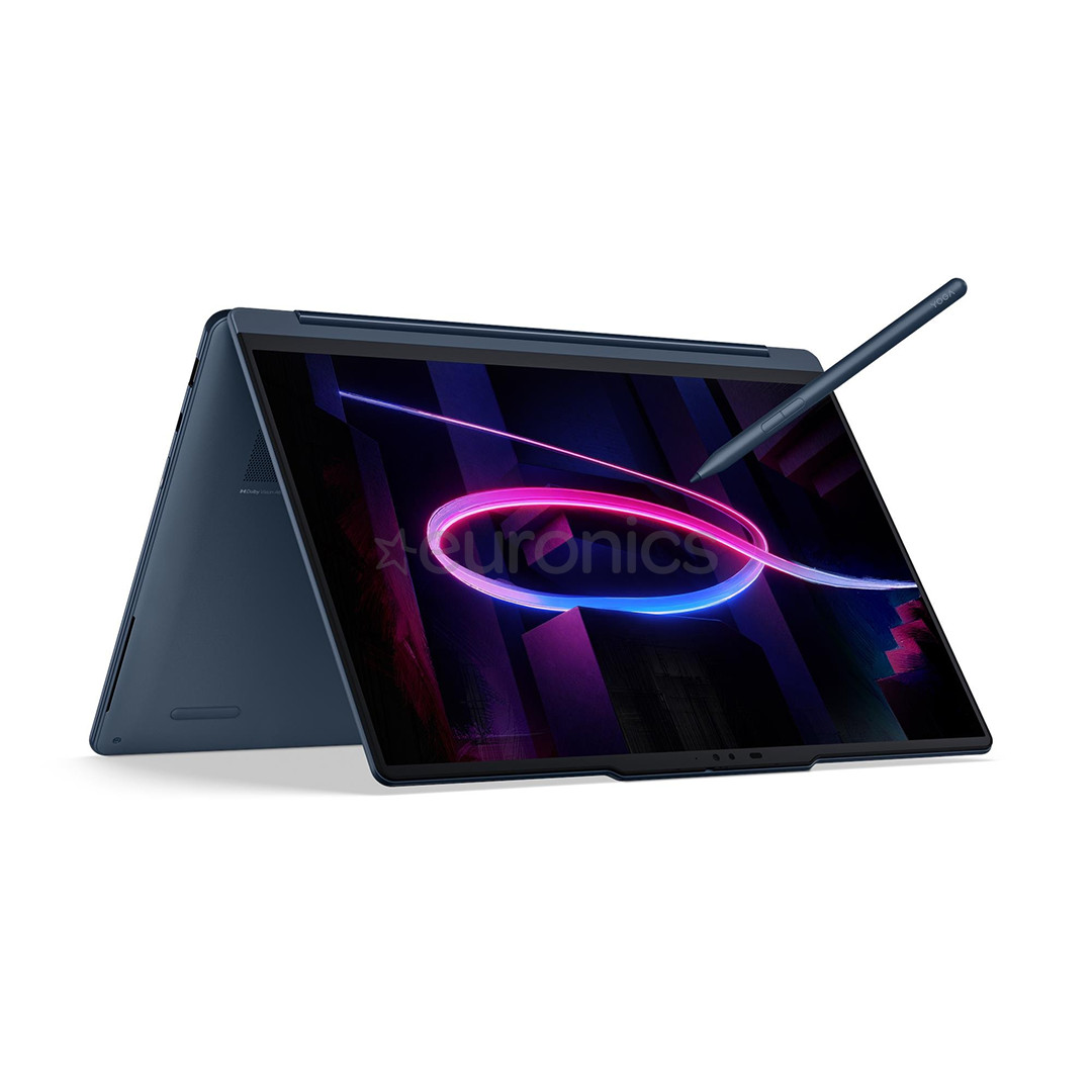 Lenovo Yoga 9i 2-in-1 Aura Edition Gen 11, 14'', 2.8K, OLED, 120 Hz, Ultra 7, 32 GB, 1 TB, ENG, zila - Portatīvais dators