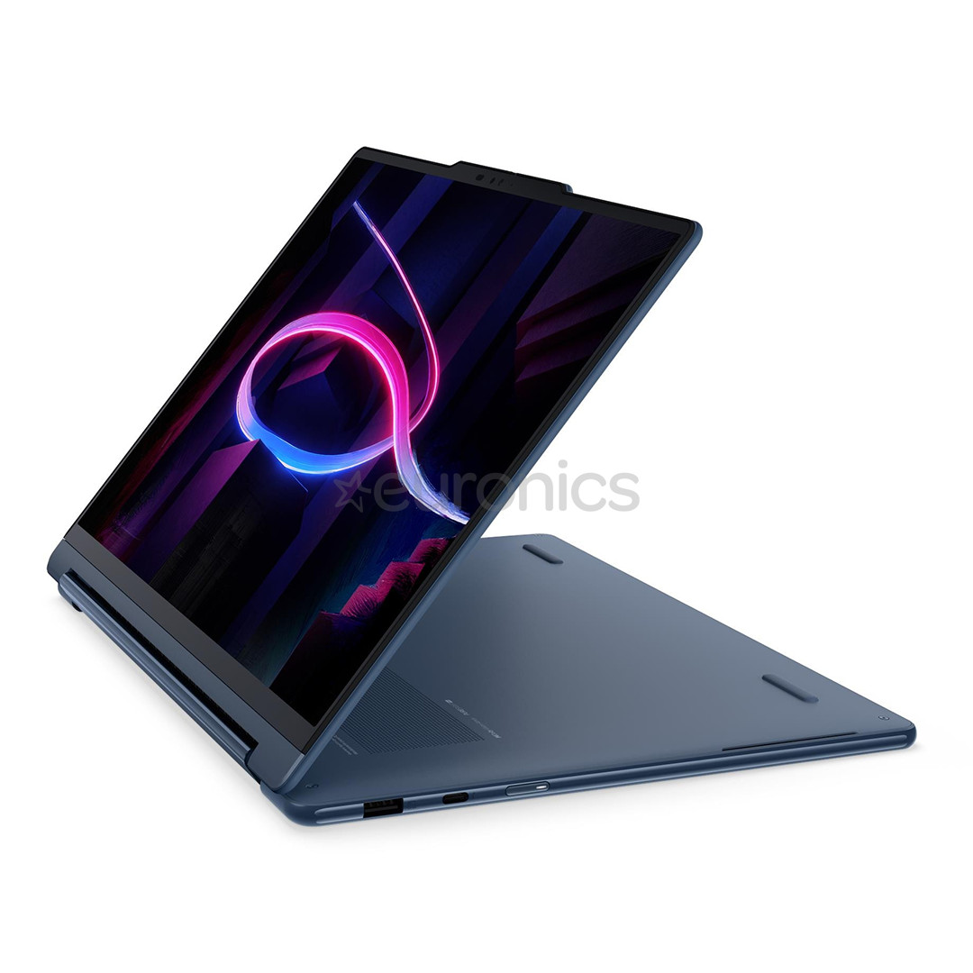 Lenovo Yoga 9i 2-in-1 Aura Edition Gen 11, 14'', 2.8K, OLED, 120 Hz, Ultra 7, 32 GB, 1 TB, ENG, zila - Portatīvais dators