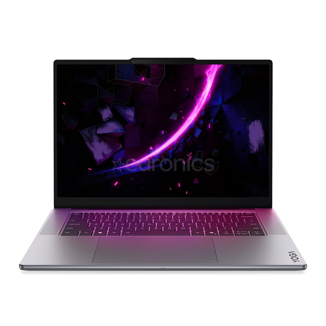 Lenovo Yoga Pro 7i Aura Edition Gen 11, 15,3'', 2.5K, OLED, 165 Hz, Ultra 9, 32 GB, 1 TB, RTX 5060, W11P, ENG, pelēka - Portatīvais dators